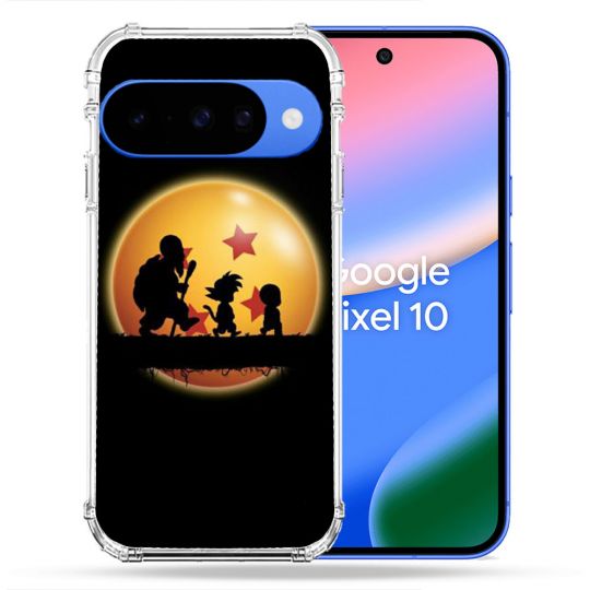 Coque Renforcée Pour Google Pixel 10 Manga Dragon Ball Vintage