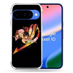 Coque Renforcée Pour Google Pixel 10 Manga Fairy Tail Logo Noir