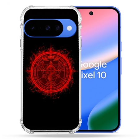 Coque Renforcée Pour Google Pixel 10 Manga Fullmetal Alchemist Logo