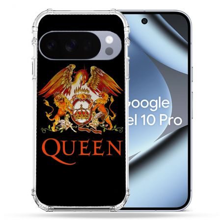 Coque Renforcée Pour Google Pixel 10 Pro Musique Rock Queen