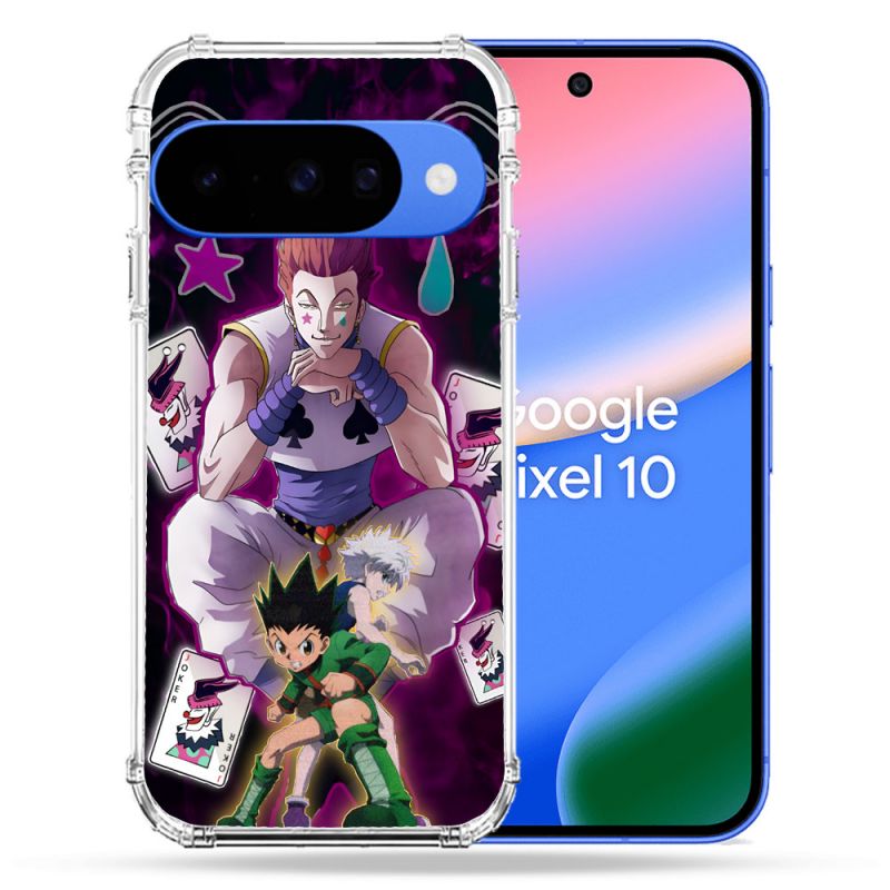 Coque Renforcée Pour Google Pixel 10 Manga Hunter X Hunter Hisoka