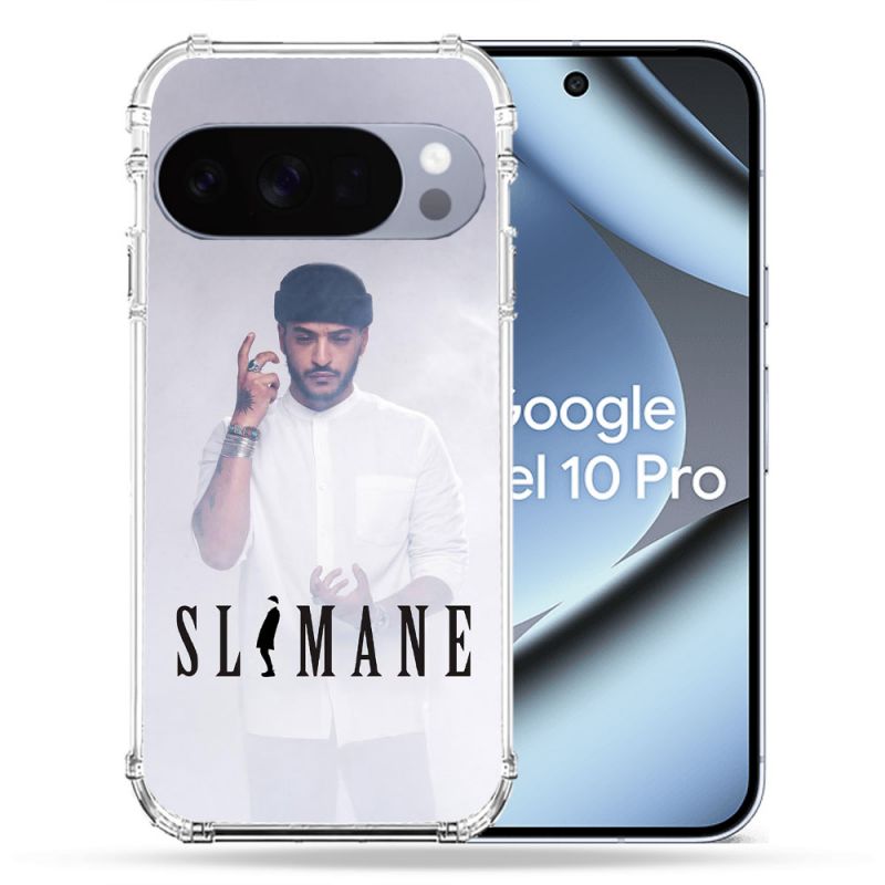 Coque Renforcée Pour Google Pixel 10 Pro Musique Slimane Blanc