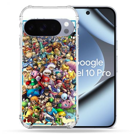Coque Renforcée Pour Google Pixel 10 Pro Nintendo