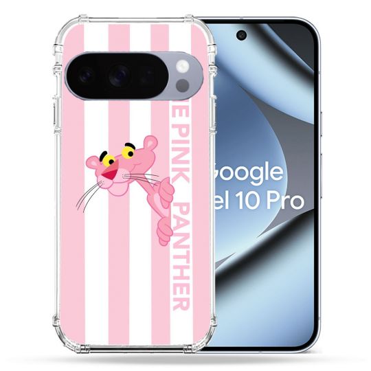 Coque Renforcée Pour Google Pixel 10 Pro Panthere Rose