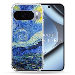 Coque Renforcée Pour Google Pixel 10 Pro Peinture La nuit étoilée