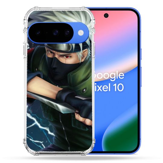 Coque Renforcée Pour Google Pixel 10 Manga Naruto Kakashi