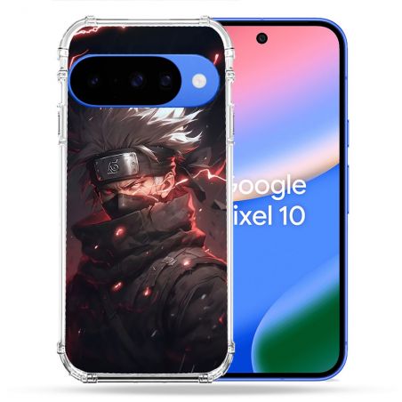 Coque Renforcée Pour Google Pixel 10 Manga Naruto Kakashi Dark