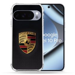 Coque Renforcée Pour Google Pixel 10 Pro Porsche Carbone