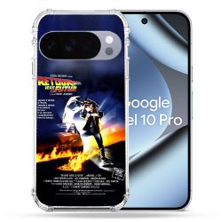Coque Renforcée Pour Google Pixel 10 Pro Retour Vers Le Futur Affiche