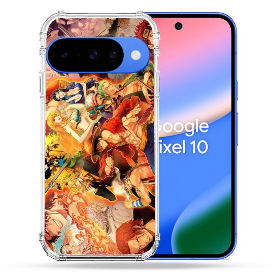 Coque Renforcée Pour Google Pixel 10 Manga One Piece Nakama