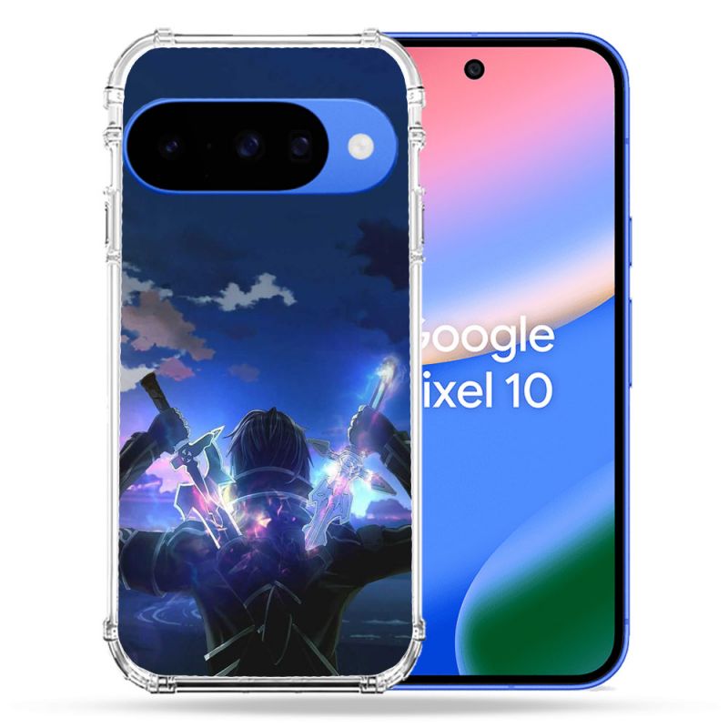 Coque Renforcée Pour Google Pixel 10 Manga SAO sword Art Online Epee