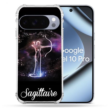 Coque Renforcée Pour Google Pixel 10 Pro Signe Zodiaque 2 Sagittaire
