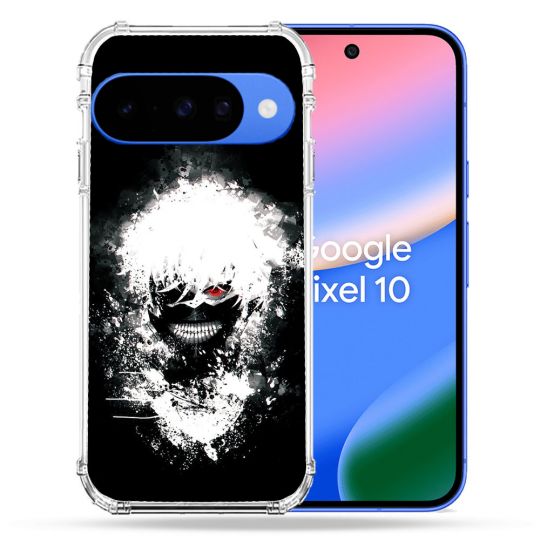 Coque Renforcée Pour Google Pixel 10 Manga Tokyo Ghoul Kaneki Tag