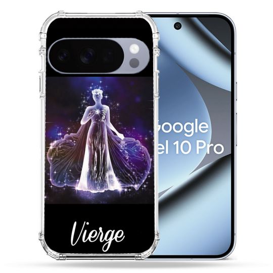 Coque Renforcée Pour Google Pixel 10 Pro Signe Zodiaque 2 Vierge