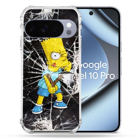 Coque Renforcée Pour Google Pixel 10 Pro Simpson Bart