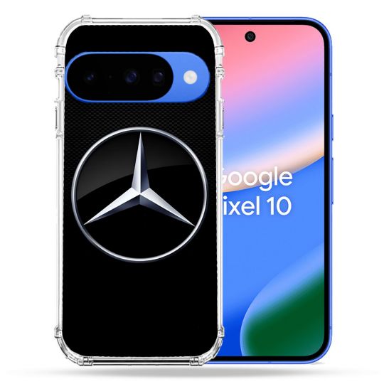Coque Renforcée Pour Google Pixel 10 Mercedes Carbone