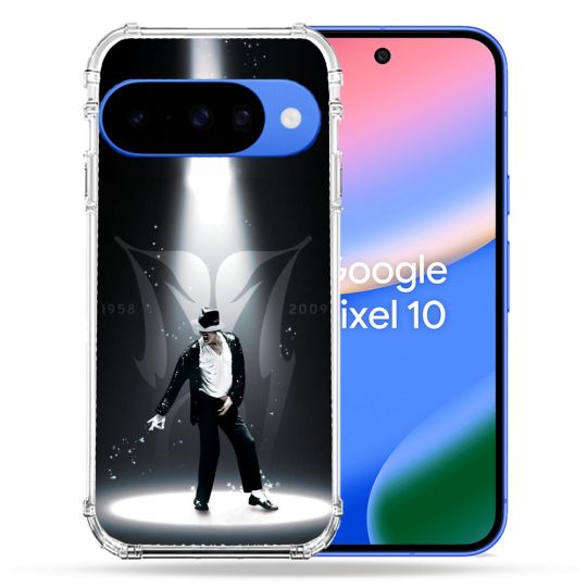 Coque Renforcée Pour Google Pixel 10 Michael Jackson Noir