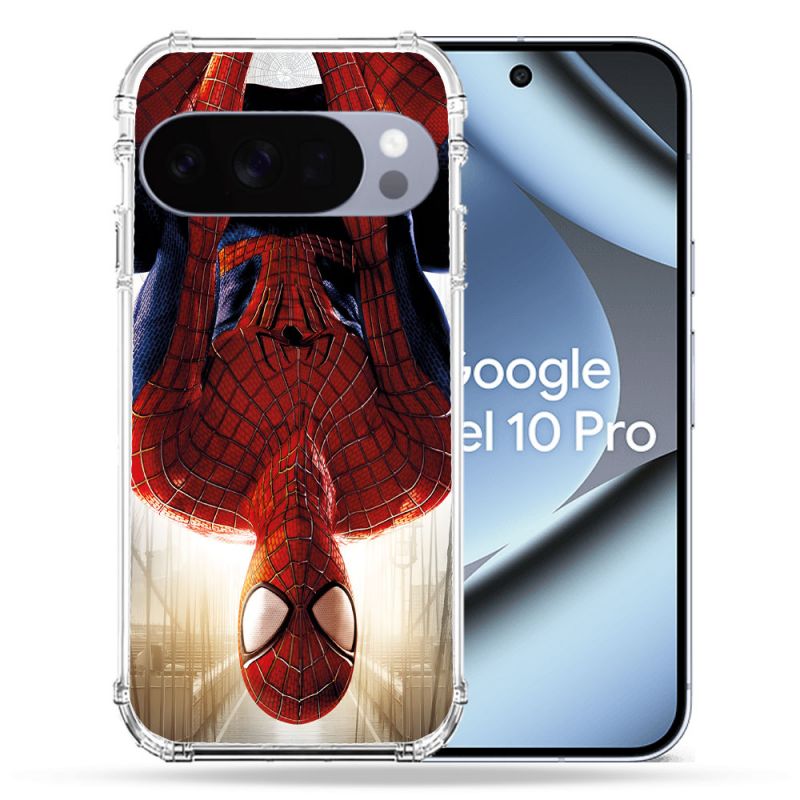 Coque Renforcée Pour Google Pixel 10 Pro Spiderman Invers