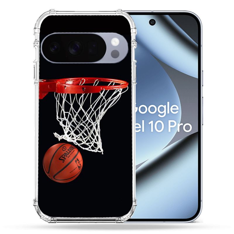 Coque Renforcée Pour Google Pixel 10 Pro Sport Basket Panier