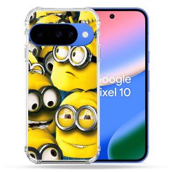 Coque Renforcée Pour Google Pixel 10 Minions Groupe