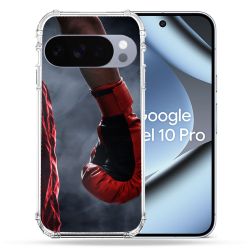 Coque Renforcée Pour Google Pixel 10 Pro Sport Boxe Gant Rouge