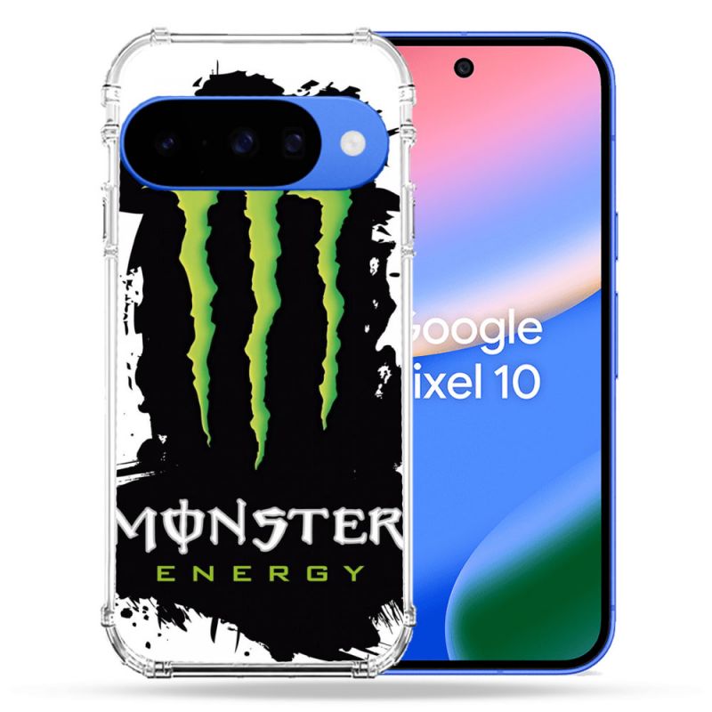Coque Renforcée Pour Google Pixel 10 Monster Energy Tache