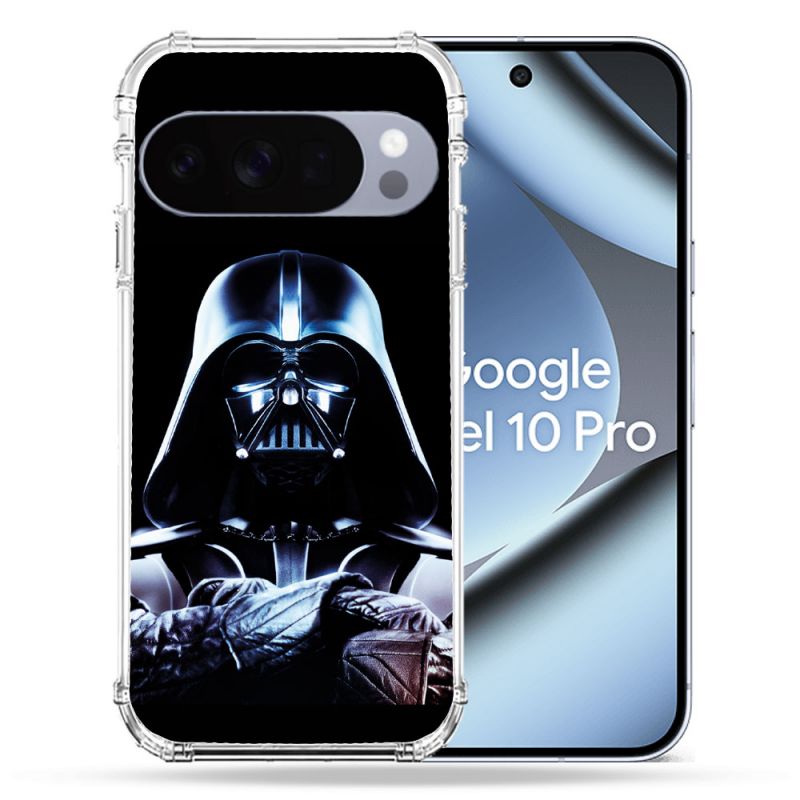 Coque Renforcée Pour Google Pixel 10 Pro Star Wars - Dark Vador Noir