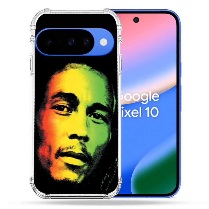 Coque Renforcée Pour Google Pixel 10 Musique Bob Marley 2