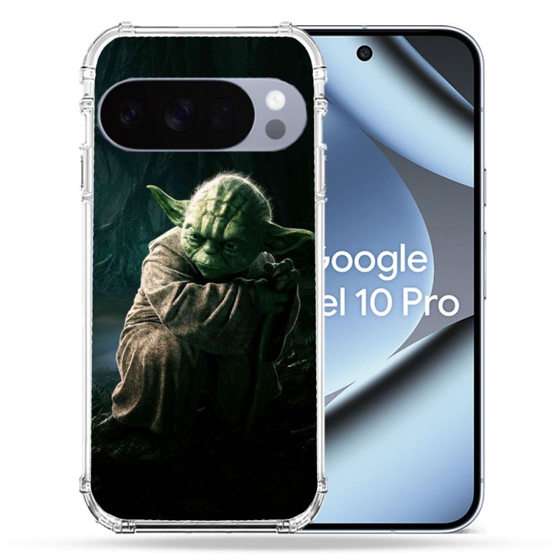 Coque Renforcée Pour Google Pixel 10 Pro Star Wars - Yoda sombre