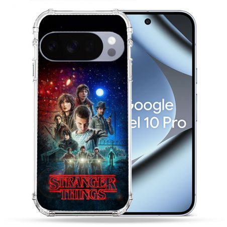 Coque Renforcée Pour Google Pixel 10 Pro Stranger Things Affiche 1