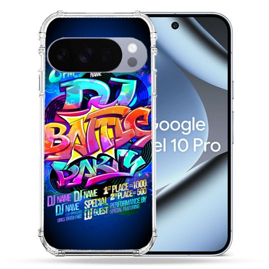 Coque Renforcée Pour Google Pixel 10 Pro Street Art Rap