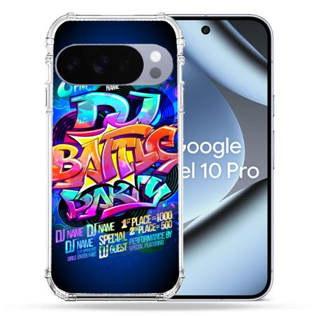 Coque Renforcée Pour Google Pixel 10 Pro Street Art Rap