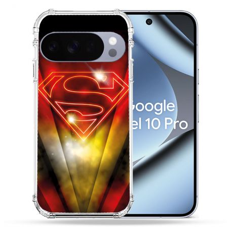 Coque Renforcée Pour Google Pixel 10 Pro Superman Logo