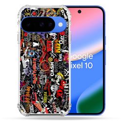 Coque Renforcée Pour Google Pixel 10 Musique Rock Groupe