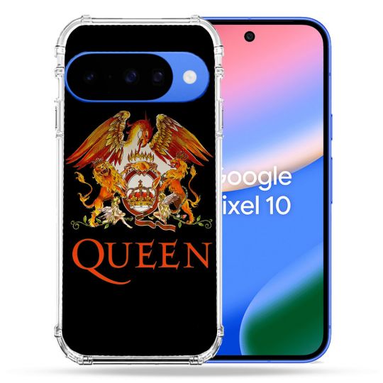 Coque Renforcée Pour Google Pixel 10 Musique Rock Queen