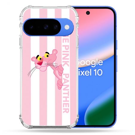 Coque Renforcée Pour Google Pixel 10 Panthere Rose