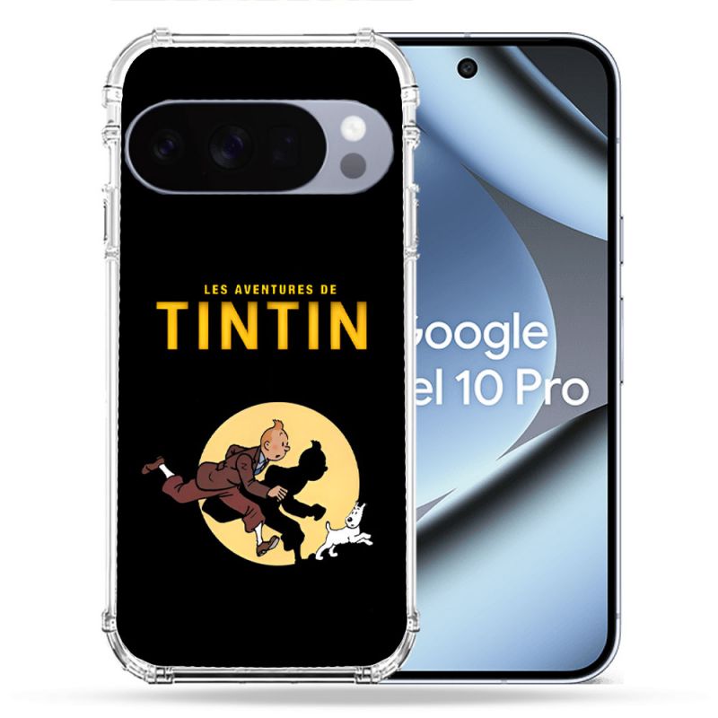Coque Renforcée Pour Google Pixel 10 Pro Tintin Classique