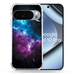 Coque Renforcée Pour Google Pixel 10 Pro Univers Bleu Violet