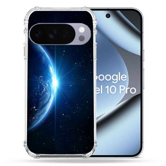 Coque Renforcée Pour Google Pixel 10 Pro Univers Planete Terre