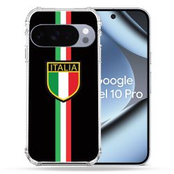 Coque Renforcée Pour Google Pixel 10 Pro Voyage Italie 3 Noir