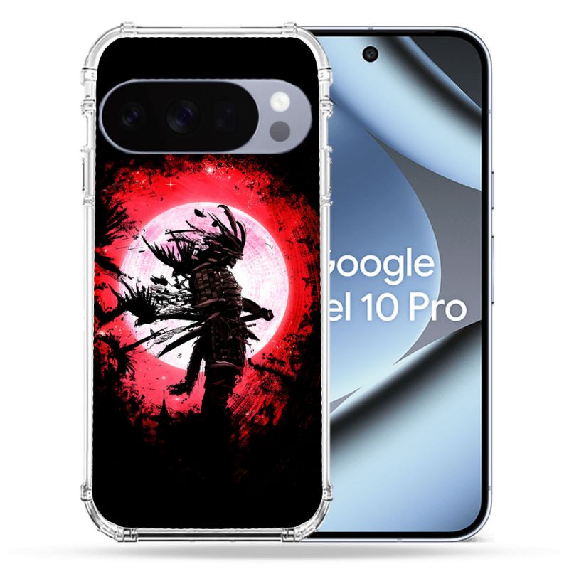 Coque Renforcée Pour Google Pixel 10 Pro Voyage Japon Samourai