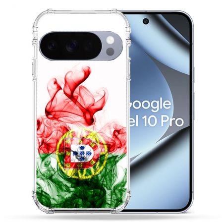 Coque Renforcée Pour Google Pixel 10 Pro Voyage Portugal Flamme