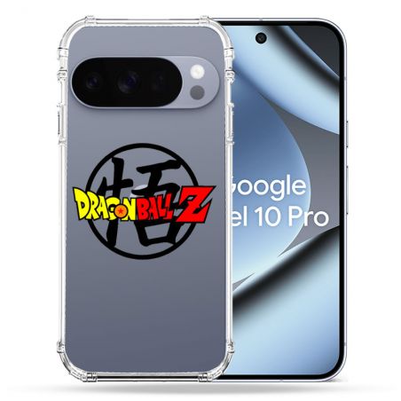 Coque Renforcée Transparente Pour Google Pixel 10 Pro Dragon Ball Logo