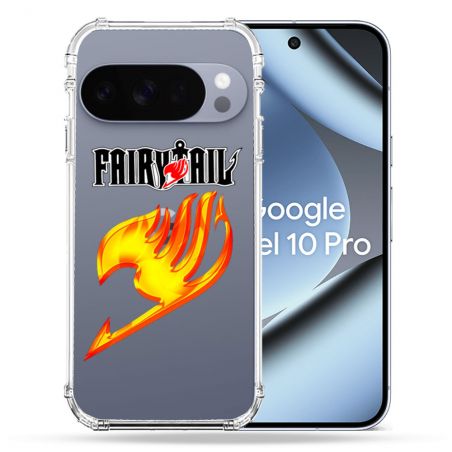 Coque Renforcée Transparente Pour Google Pixel 10 Pro Fairy Tail