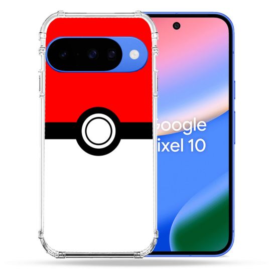 Coque Renforcée Pour Google Pixel 10 Pokemon Pokeball