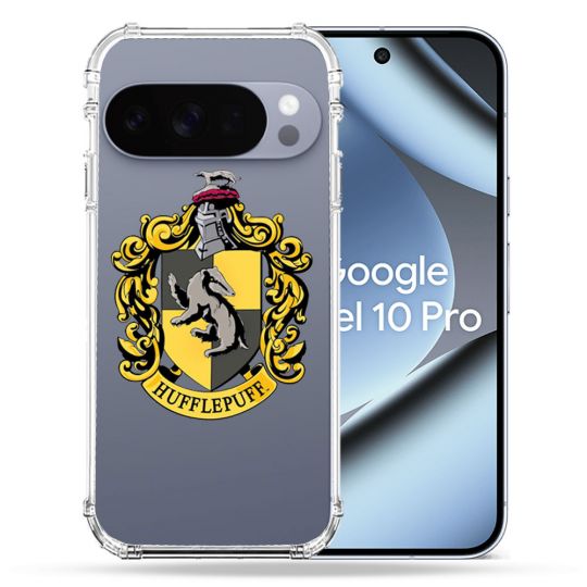 Coque Renforcée Transparente Pour Google Pixel 10 Pro Harry Potter Hufflepuff