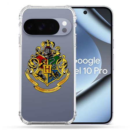 Coque Renforcée Transparente Pour Google Pixel 10 Pro Harry Potter Poudlard