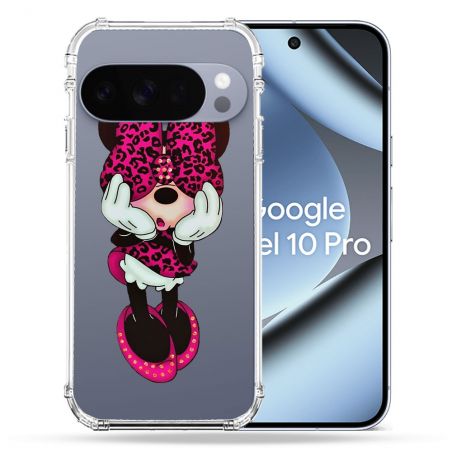 Coque Renforcée Transparente Pour Google Pixel 10 Pro Minnie