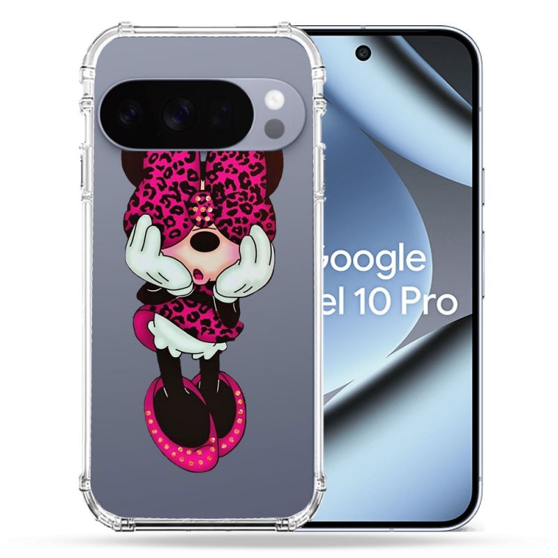Coque Renforcée Transparente Pour Google Pixel 10 Pro Minnie