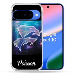 Coque Renforcée Pour Google Pixel 10 Signe Zodiaque 2 Poisson